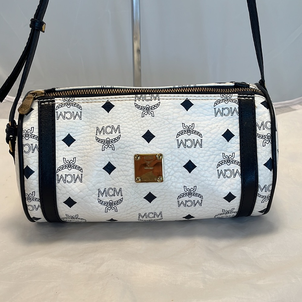 MCM Monogram Papillon Crossbody Bag